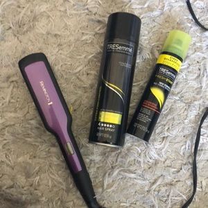 Remington Hair Straightener w/ Bonus Hair Care
